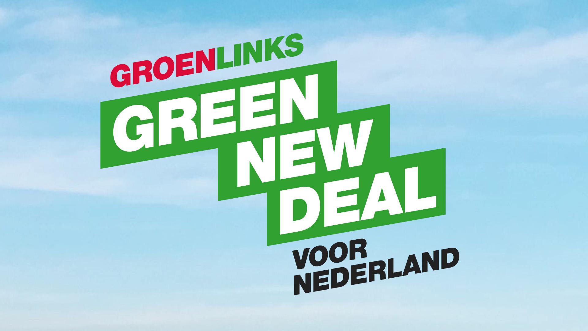 Logo van de Green New Deala